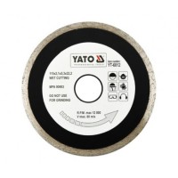 Диск алмазный сплошной YATO YT-6012