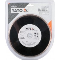 Диск алмазный сплошной YATO YT-6017