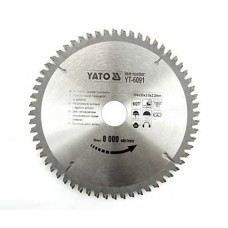 Диск пильний по алюмінію YATO YT-6091
