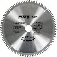Диск пильний по алюмінію YATO YT-6095