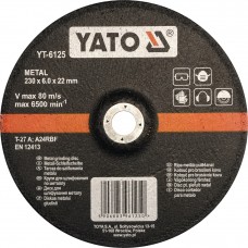 Круг шлифовальный по металлу YATO YT-6125