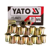 Гайки заклепувальні сталеві YATO YT-36473