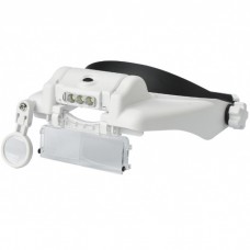 Фото - Бинокулярные очки MG81000-SC с подсветкой 1.5Х, 2Х, 8Х. ,использование двух линз одновременно: 3.5х, 9.5х, 11.5х