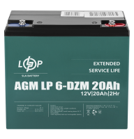 Аккумулятор AGM 12V 20Ah LP-6 DZM 
