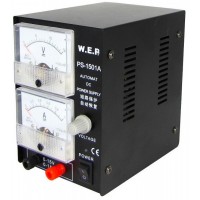 Блок живлення WEP 1501A з аналогової індикацією, компактний