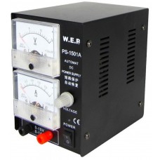Фото - Блок питания WEP 1501A с аналоговой индикацией, компактный