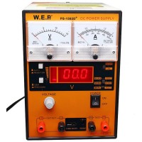 Блок питания WEP PS-1502D+, 15V, 2A, цифровая/стрелочная индикация, RF индикатор, тестер, автовосстановление после КЗ