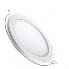 Фото - Світлодіодний світильник Glass Rim 12W круглий White