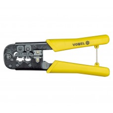 Кліщі для обтиску і зачистки проводів VOREL, V-45503