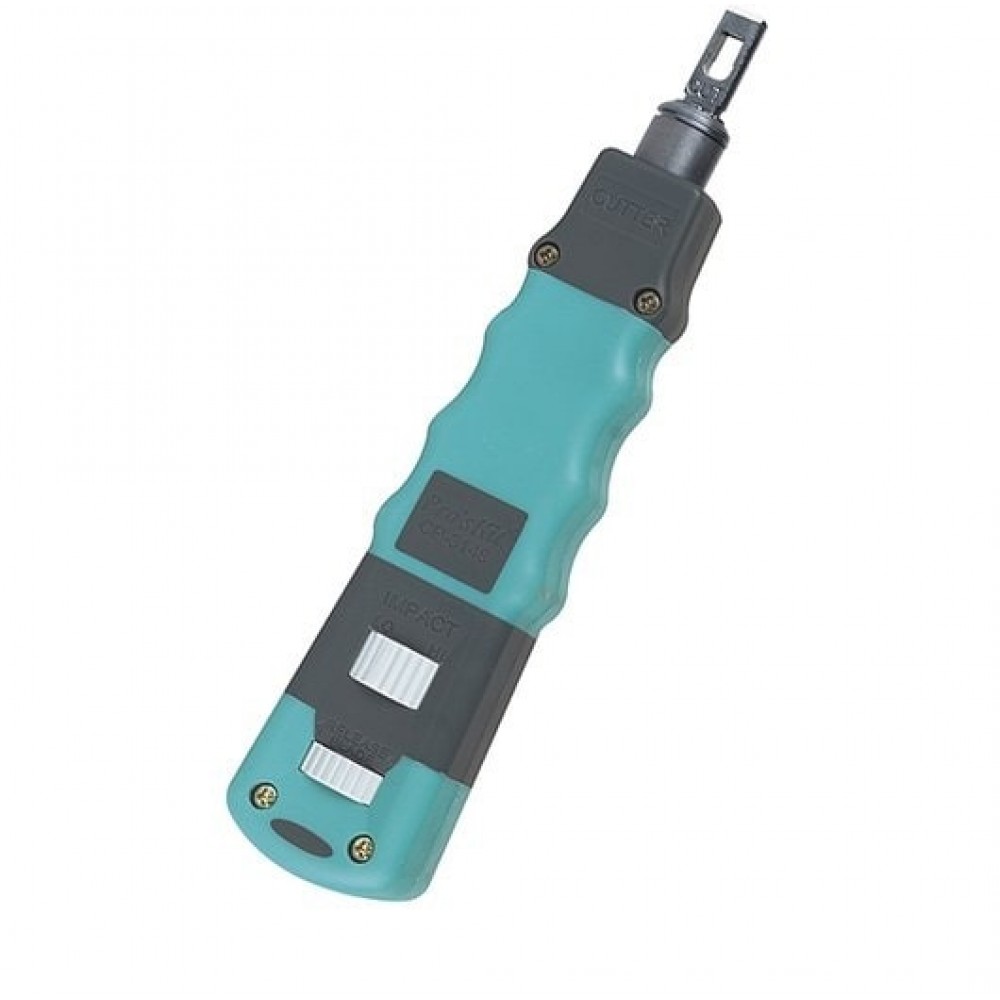Инструмент для расшивки кабеля с головками под плинты 110/88 и 66 Pro'sKit CP-3148