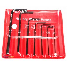 Набор шестигранников Pro'sKit 8PK-022