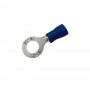 Фото №1 - Клемма кольцевая 6 мм, синяя, под провод от 1 до 2,5мм² VR2-6 (100шт.)