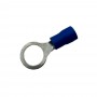 Фото №2 - Клемма кольцевая изолированная 8 мм, синяя, под провод от 1 до 2,5мм² VR2-8 (100шт.)
