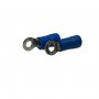 Фото №1 - Клемма кольцевая 3 мм, синяя, под провод от 1 до 2,5 мм² VR2-3 (100шт.)