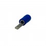 Фото №2 - Клемма ножевая, штекер 2.8 мм, синяя, частично изолированная,  под провод от 1 до 2,5мм² VD2-2.8M (100шт.)