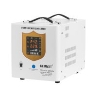 Инвертор KEMOT PROsinus-2600/24 ​​с чистой синусоидой и функцией зарядки 24V 230V 2600VA/1800W Белый