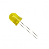 Светодиод D = 10 мм суперяркий 4-кристальный 140 градусов 80mA желтый RL81-UY543-P4