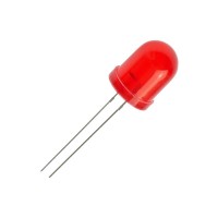 Светодиод D = 8 мм суперяркий 4-кристальный 55 градусов 80mA красный RL80-UR543-P4