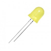 Светодиод D = 8 мм суперяркий 4-кристальный 55 градусов 80mA желтый RL80-UY543-P4