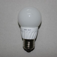 Лампочка світлодіодна LED Star, 220В, 5Вт, Е27, 6500K, холодне світло, Ø 50 мм
