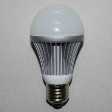 Лампочка светодиодная LED Star, 220В, 7Вт, Е27, 3000K, тёплый свет, Ø 60 мм