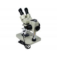 Микроскоп бинокулярный AXS-515 (съёмная подсветка верх, фокус 100 мм, кратность увеличения 20X/40X)