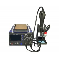 Паяльна станція WEP 853AAA-I, із вбудованим вакуумним сепаратором 9&quot; (20 x 11 см), фен, паяльник, USB 5V
