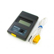 Фото - Электронный термометр VISHY DM-6902 с термопарой и цифровой индикацией