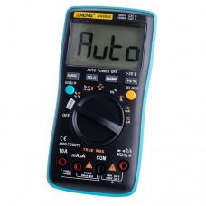 Цифровой мультиметр AN9002 PRO blue (ANENG) True RMS из NCV и Bluetooth+ насадки на щупы.