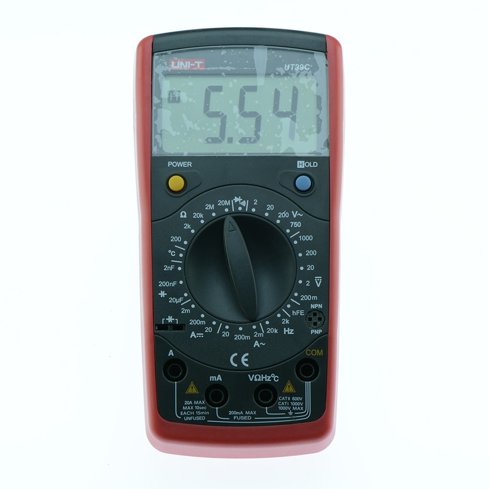 Мультиметр цифровий Uni-t UTM 139C (UT39C)