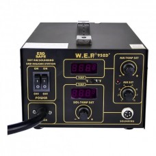 Паяльна станція WEP 952D + компресорна, фен, паяльник