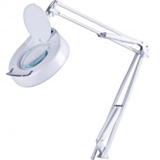 Лупа-лампа на струбцине 8064D-1CP люмин.подсветка T9 22W, 5D, диам-130мм