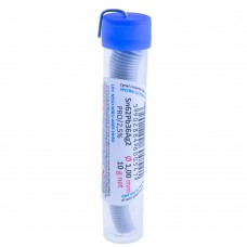 Фото - Проволочный припой с серебром Sn62Pb36Ag2 1мм 10г Флюс: F-SW26; 2,5% (WG-35X-41-8-100-701 / LC63-1.00/F) CYNEL
