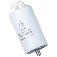 Конденсатор пусковой 12 µF 425 VAC 50/60 Hz d36 h74 DUCATI пусковой болт, 4 клеммы 4.16.10.17.64