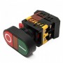 Кнопка Daier APBB-22N, з підсвічуванням, ON-OFF, без фіксації, 2pin, 3A 250V
