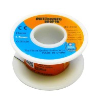 Припій MECHANIC HX-T100 1,2 мм, 55 гр, Sn 63%, Pb 37%