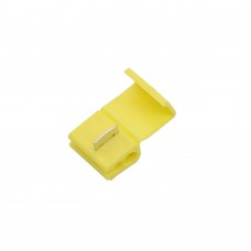Соединитель кабеля Т5, Ø 1,0-2,5 мм², жёлтый, 100 шт