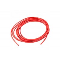 Провод силиконовый 1жила 24AWG (0,2мм.кв.), красный, 1м