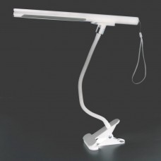 Фото - Настольная LED лампа MagicLamp с прищепкой, разборная, переносная, белая