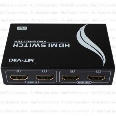 Фото - HDMI Switch and Splitter 2x2: (2гн. HDMI- 2гн. HDMI), 1.3V