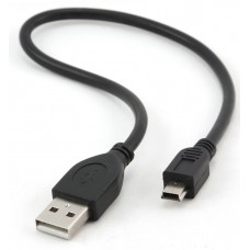 Фото - Шнур гніздо USB А-штекер mini USB 5pin, 0,1м