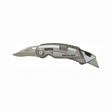 Нож 19мм трапеция 120мм 2 лезвия (выдвижное + 75мм складное),серия QuickSlide Sport Utility Knife 0-10-813 Stanley