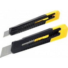 Ножи пластиковые STANLEY с сегментированным лезвием 9 и 18 мм