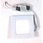 Фото №3 - Светодиодный светильник Down Light 6W квадратный White