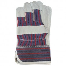 Замшевая перчатка комбинированная из цельного материала на ладони 10,5" INTERTOOL SP-0150