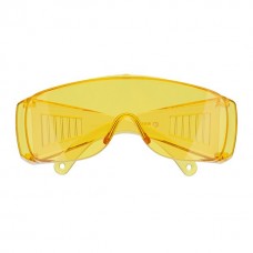 Очки защитные желтые, материал линз поликарбонат, материал скобок поликарбонат, защита от удара, оптический класс 1 INTERTOOL SP-0082