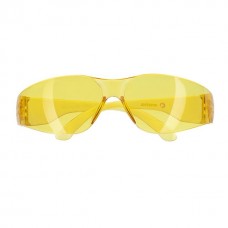 Очки защитные желтые, материал линз поликарбонат, материал скобок поликарбонат, защита от удара INTERTOOL SP-0084