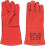 Фото №2 - Сварочные кожаные перчатки термостойкие, размер 10 Yato YT-74824