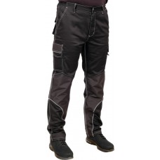 Рабочие брюки с светоотражающими вставками YATO YT-79440 размер S