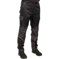 Робочі штани з світловідбиваючими вставками YATO YT-79442 розмір L